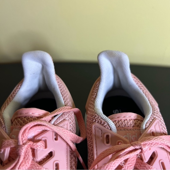 Women’s Adidas Adiwear Ortholite Cloudfoam Running Shoes Peach Pink - Picture 5 of 12